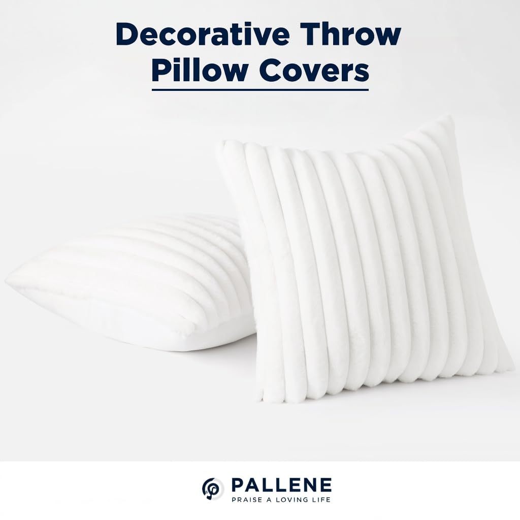 Pallene pillow cover color options including beige and cream for decor