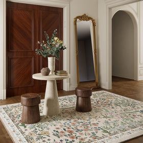 Palohom kitchen and dining rug adds warmth and practicality.