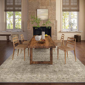 Palohom non-slip backing keeps the rug in place during busy family moments.