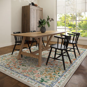 Palohom non-slip TPE-backed rug stays in place during busy days