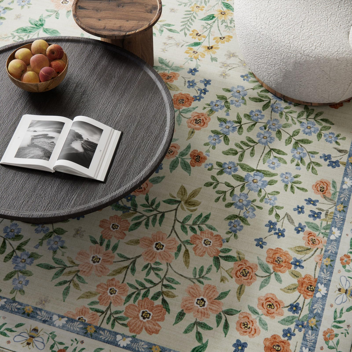 Palohom vintage abstract pattern rug adds timeless style to any room