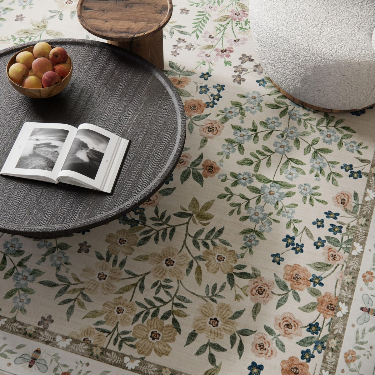 Palohom rug surface is stain resistant and easy to wipe clean