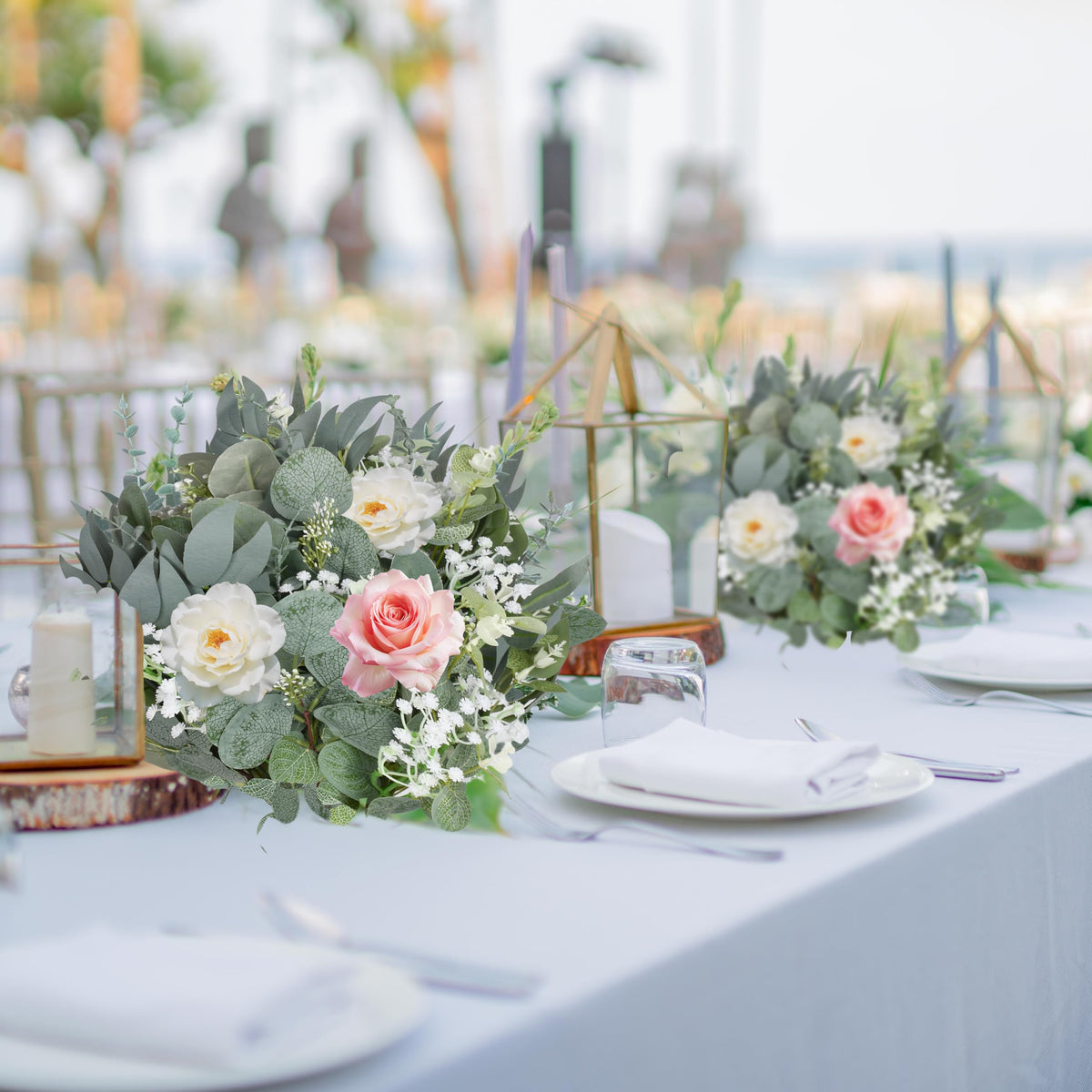 Palonu eucalyptus stems suitable for DIY wedding decor and crafts.