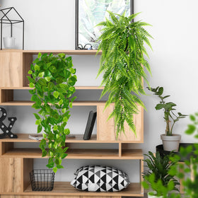 Palonu hanging plants group display for stylish wall decor