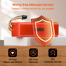 Palowextra includes screwdriver and cleaning brush for easy replacement and maintenance