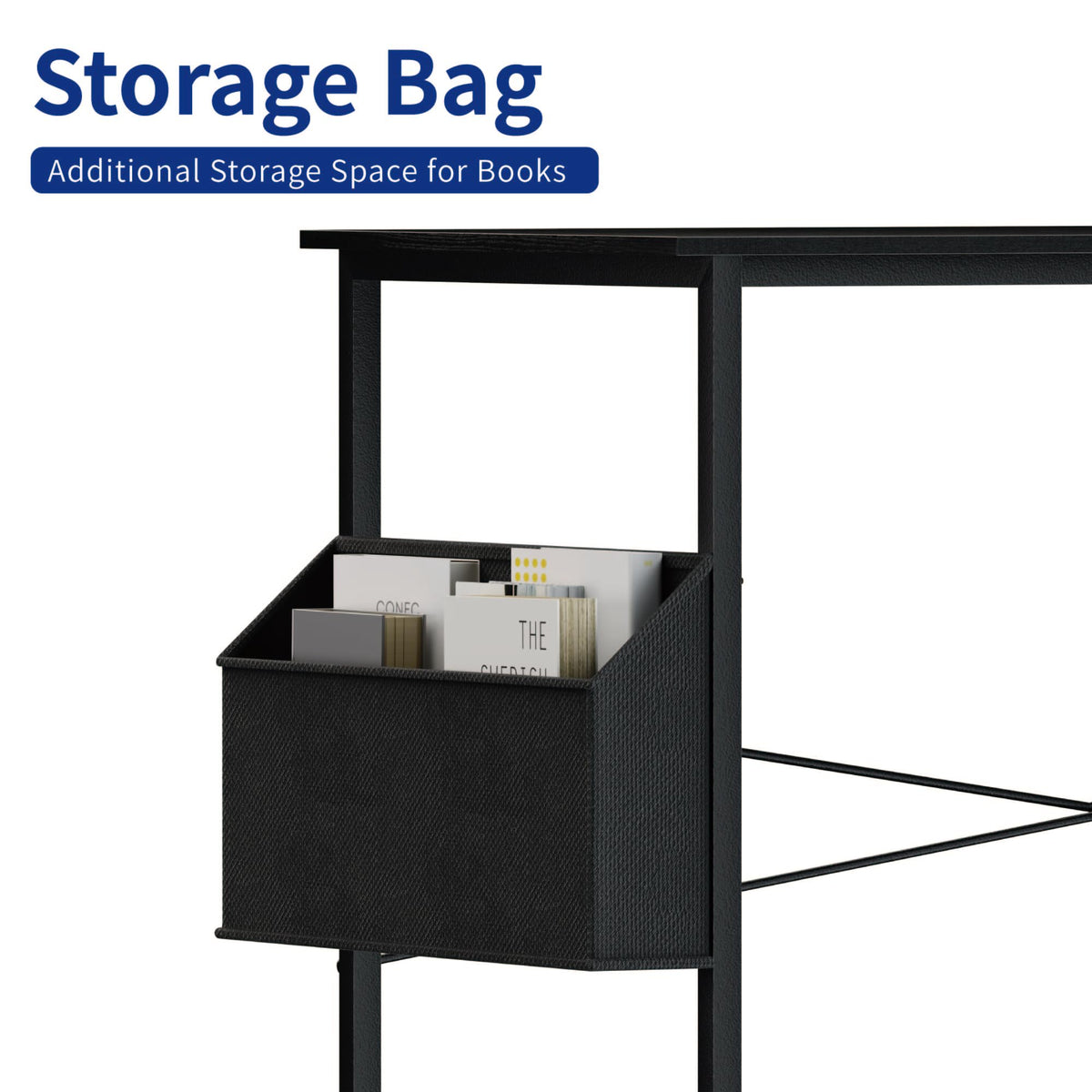Pamray compact desk ideal for small spaces with extra storage.