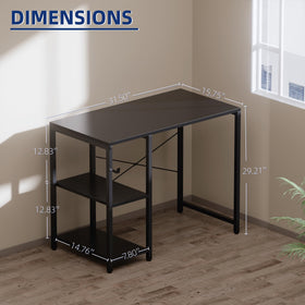 Pamray pink desk with assembly video aids quick setup