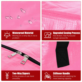 PANDA JOYS side handles support easy lifting during moves