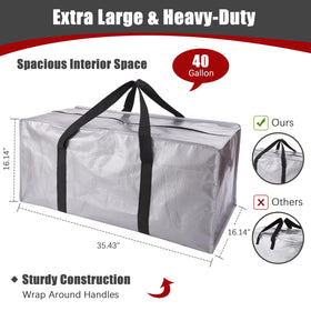 PANDA JOYS moving bag with side handles for easy transport.