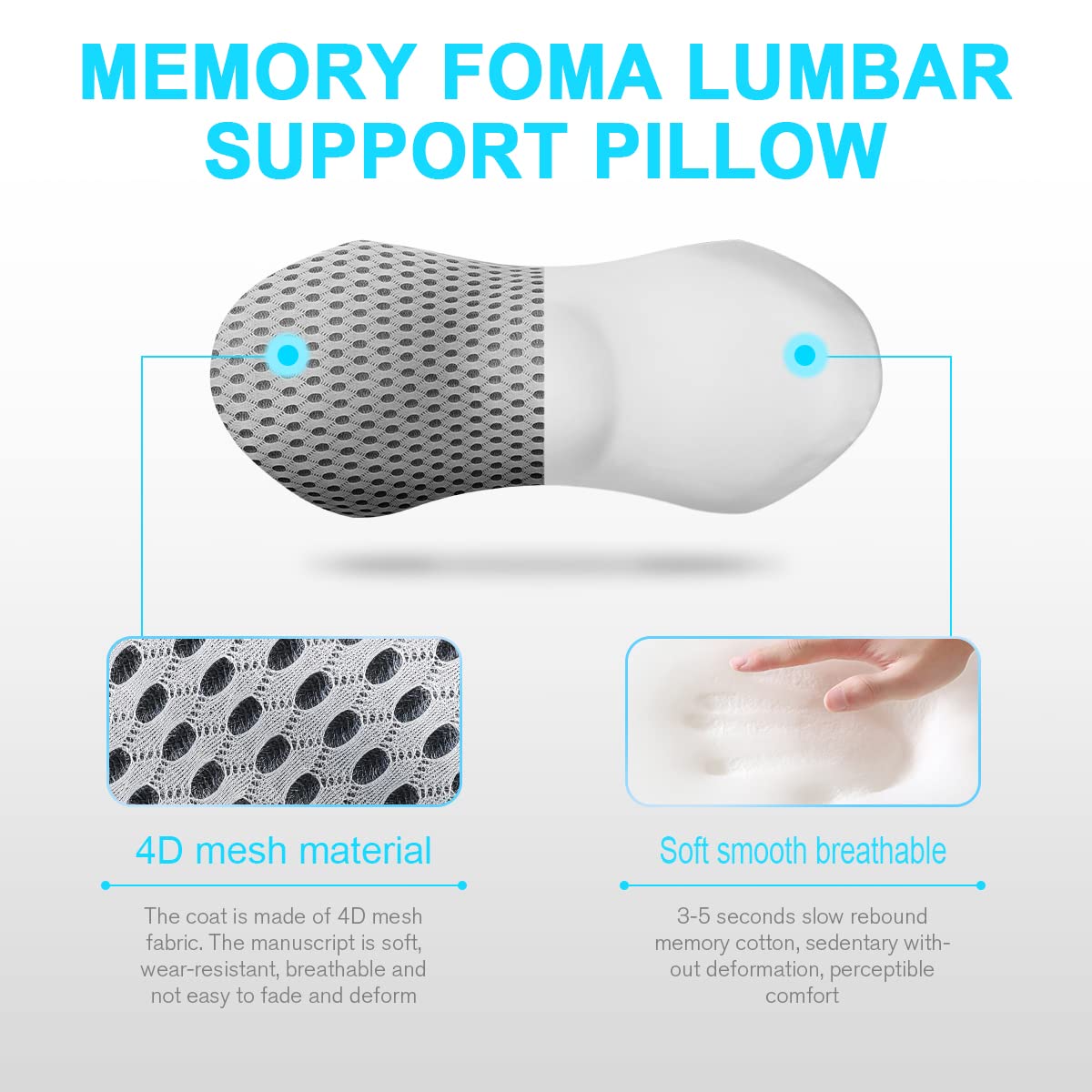 Panduo 4D mesh breathable cover keeps you cool during long work sessions