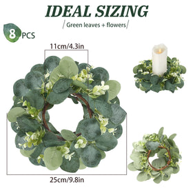 Panelee candle ring set packaging view shows compact indoor storage and value.