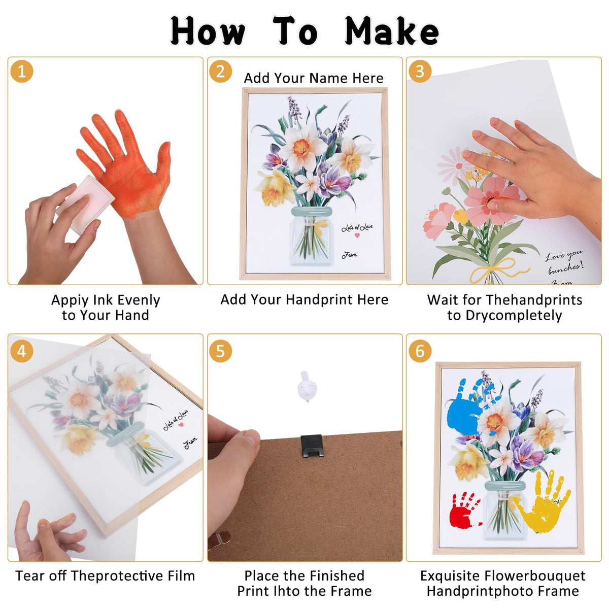 PANIED floral templates and decorations for personalized, heartfelt artwork.