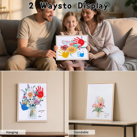 PANIED six-color non-toxic inkpads enable vibrant prints for family projects.