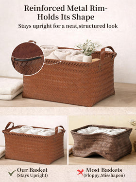 Panovox water-resistant basket easy to wipe clean