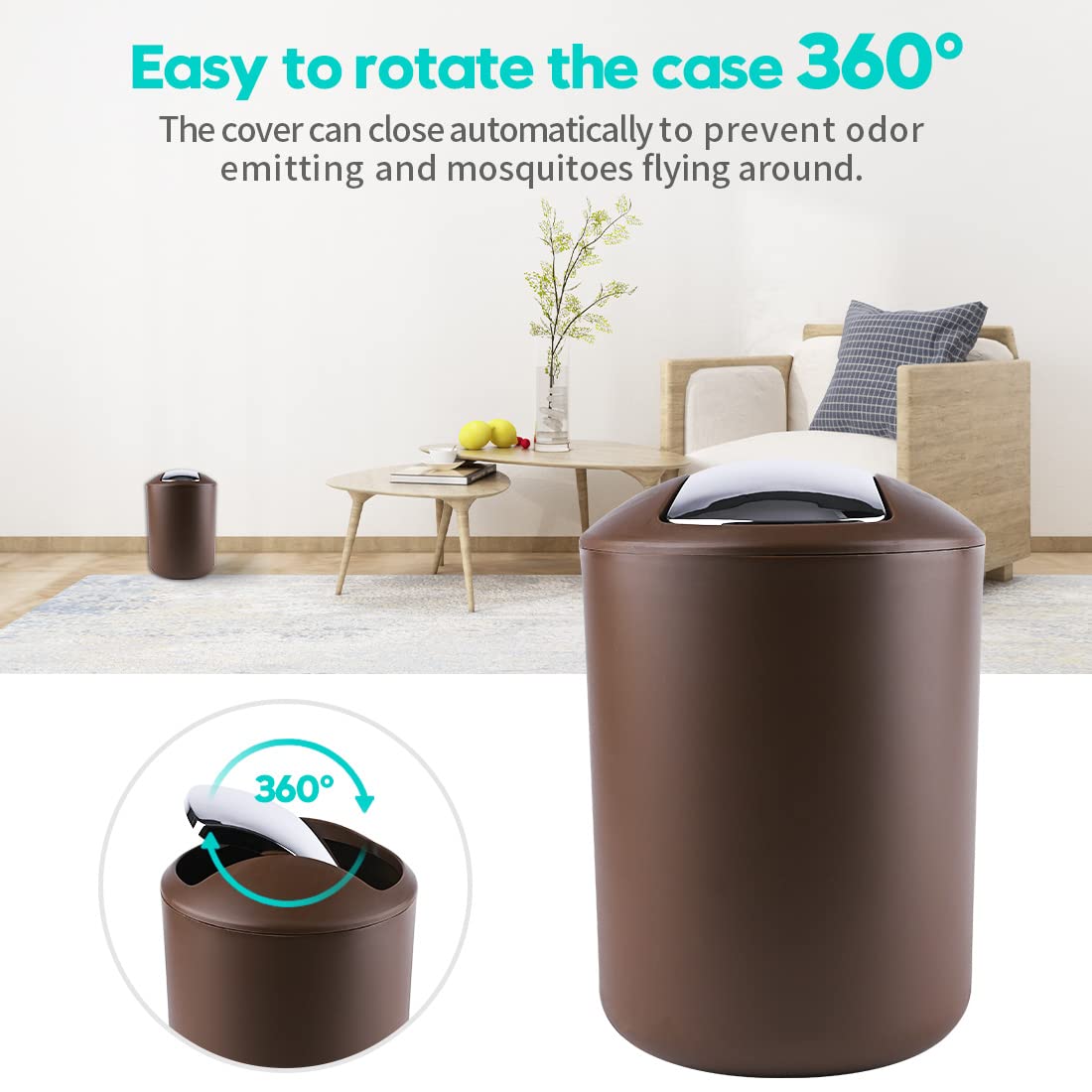Papillon toilet brush holder keeps brushes concealed and bathroom surfaces clean.