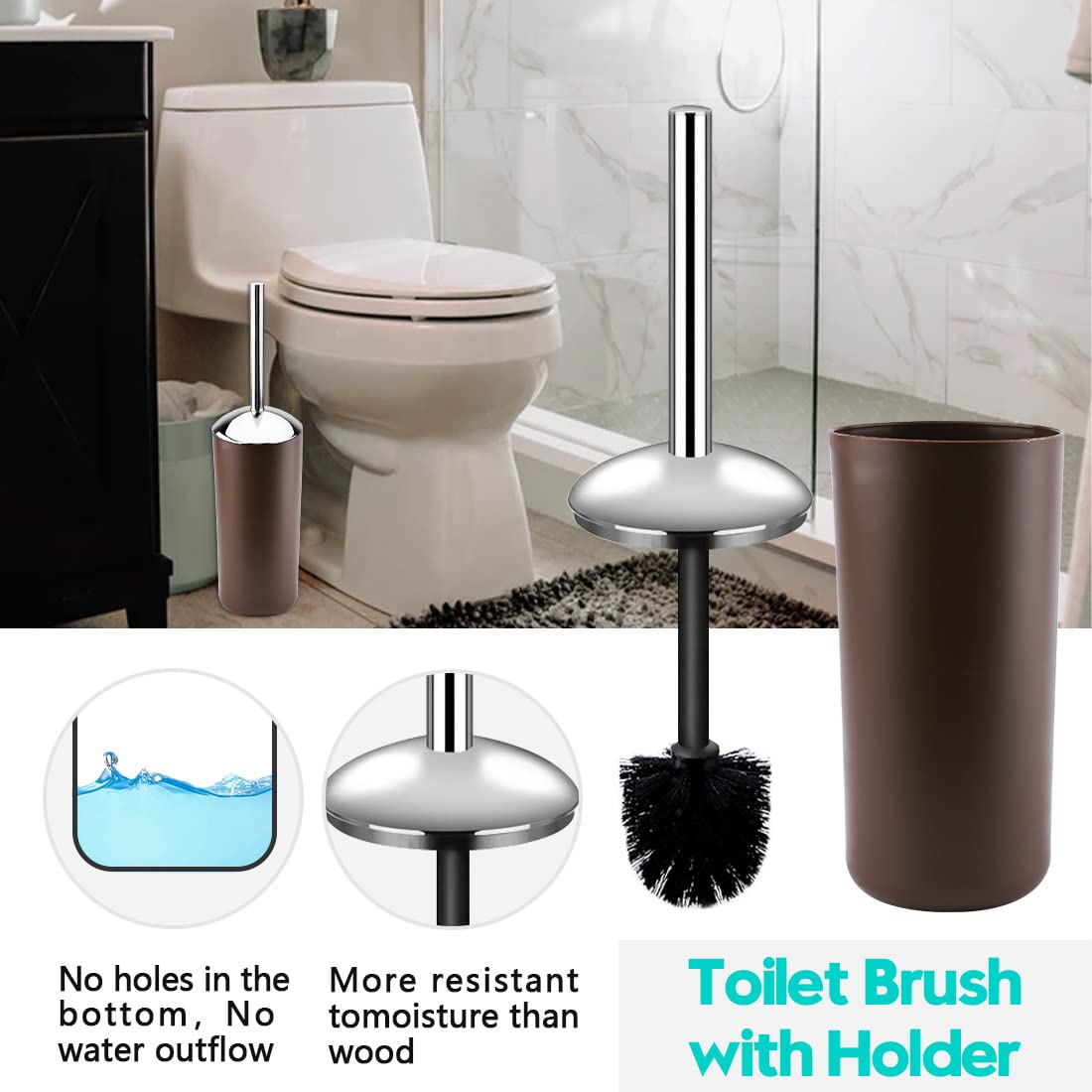 Papillon trash can adds sleek storage with easy waste disposal.