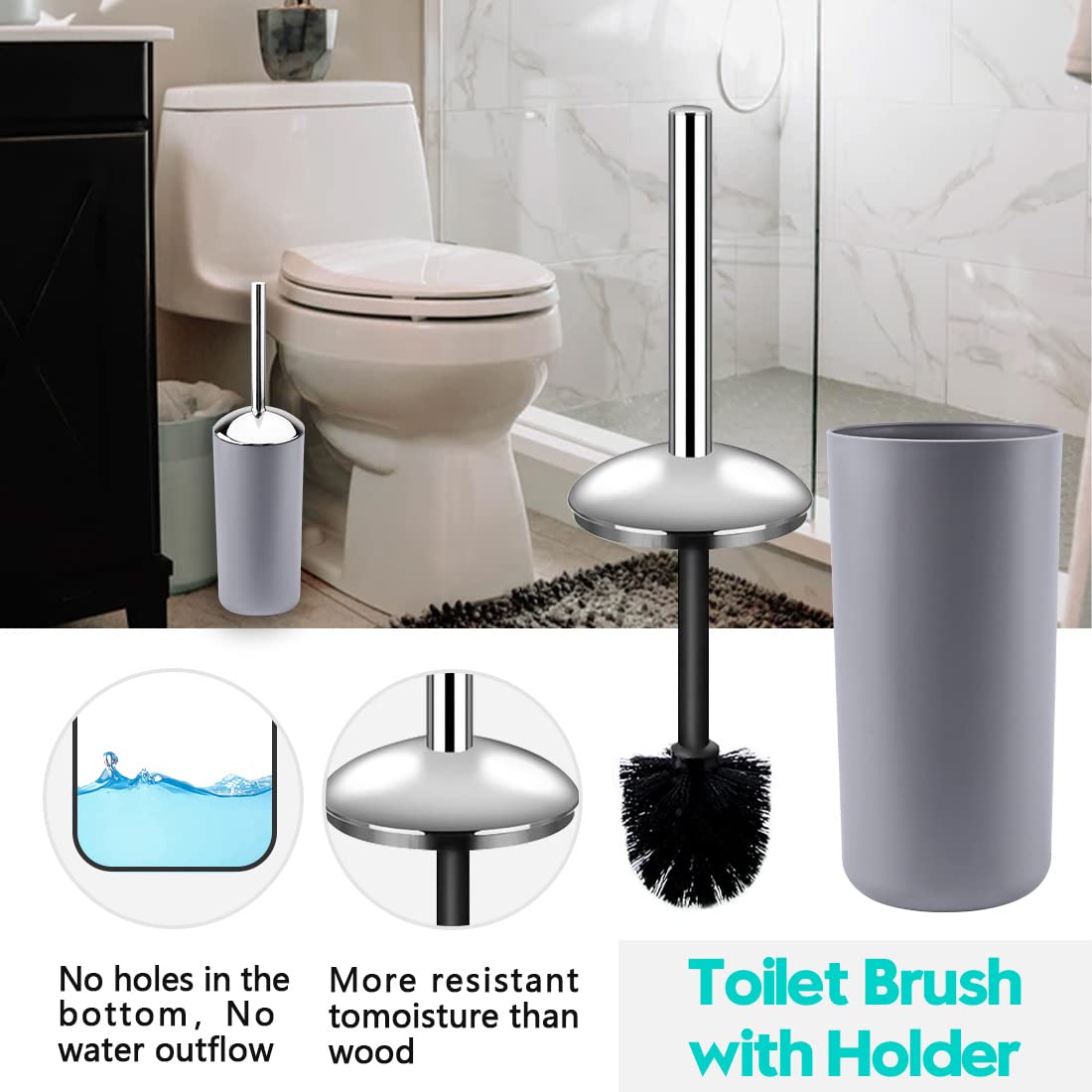 Papillon gray soap dish with convenient access and drainage.