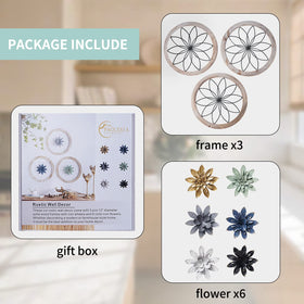 Paquesta interchangeable flowers black close-up adds bold contrast for focal walls.