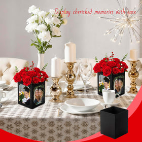PARAQUIP black cardstock construction adds elegance to event décor.