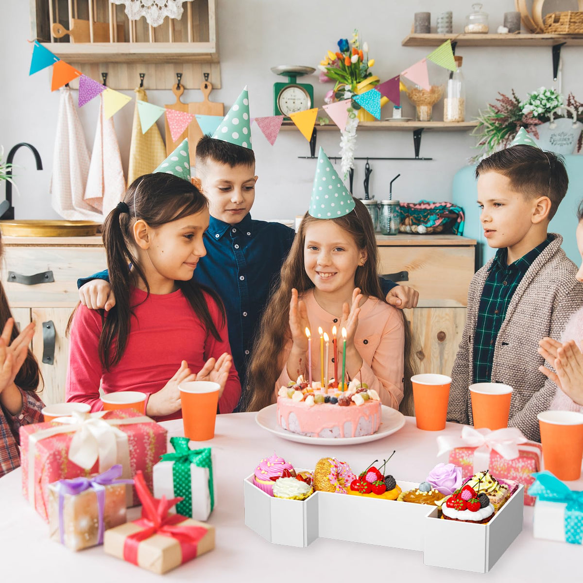 Paready 13.78-inch number 1 display for table decor.