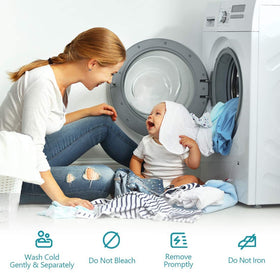 Parkdeny King machine-washable cover simplifies care and maintenance.