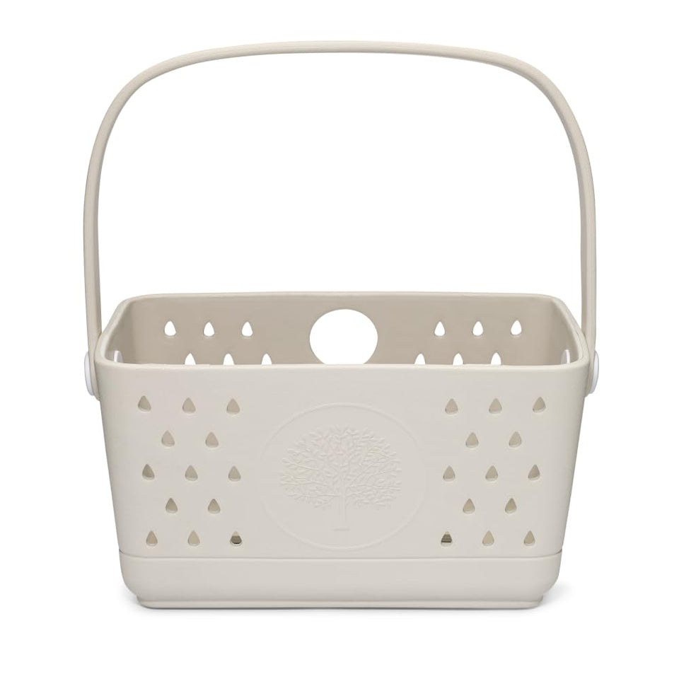 Parker Baby Co Bath Caddy with quick-dry design keeps bath time clutter-free.