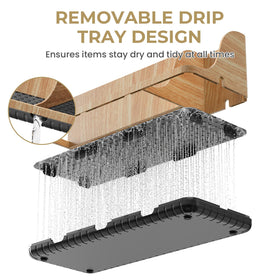 Parkmani Q-tip holder dispenser keeps cotton swabs organized.