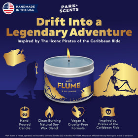 Park Scents Flume 8 oz tin ready for long-lasting fragrance.