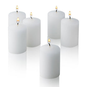 Parnoo 15-hour burn time votives ideal for long weddings or events.