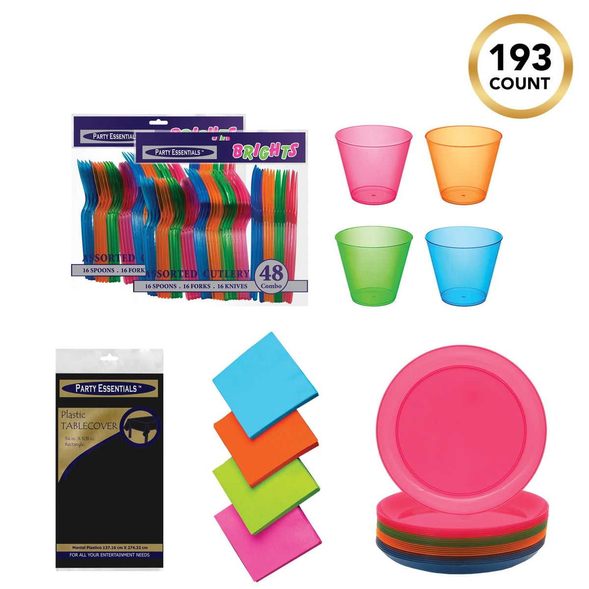 Party Essentials glow cups neon enhance beverages with easy cleanup after celebrations