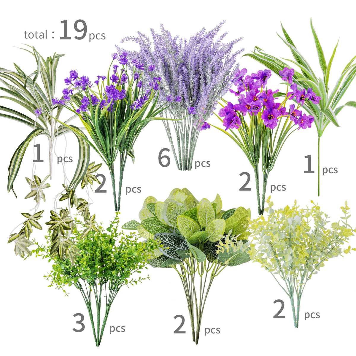 Party Joy greenery outdoor bushes brighten patios with maintenance-free faux accents.
