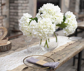 Fluff-up tip for fuller Party Joy hydrangea petals after shipping