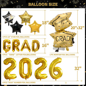 Party Spot Congrats Grad photo banners highlight celebratory messages