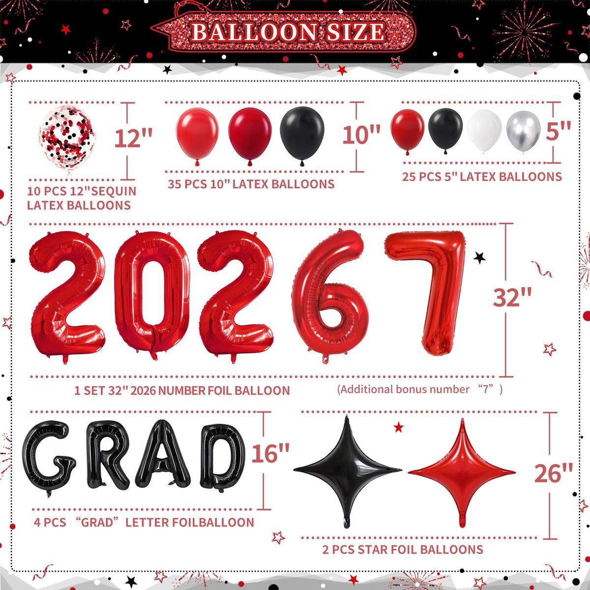 Party Spot photo banner COMGRATS GRAD for personalized graduation memories.