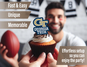 PartyKandy cupcake toppers add GT spirit to treats and snacks