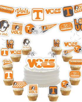 PartyKandy Tennessee Vols banner creates a bold game-day centerpiece and team spirit.