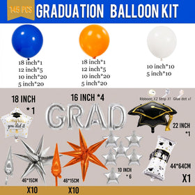 PartyMigo certificate balloon complements dessert tables and display areas.