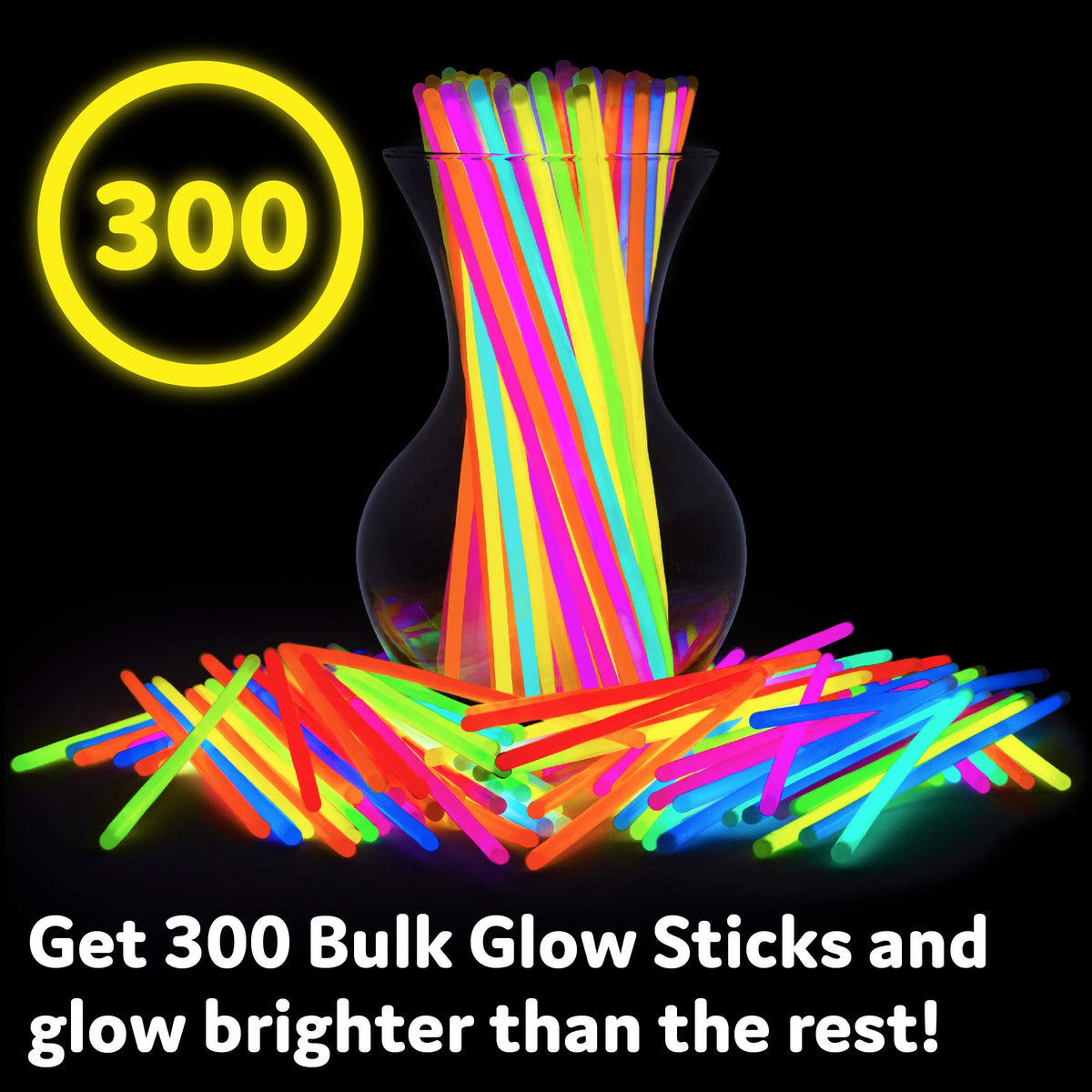 PartySticks waterproof floating glow sticks brighten pools and baths safely.