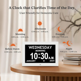 Pastigio auto-dimming brightness control for day and night readability