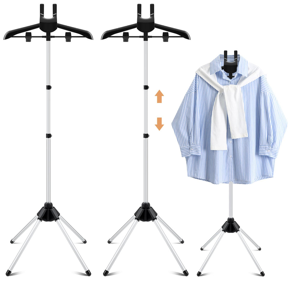 Patelai 2-pack adjustable shirt display stand for retail display