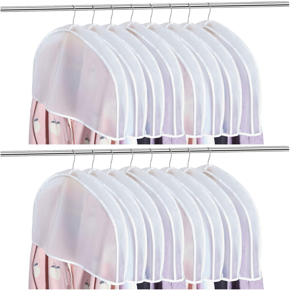 Patelai 24-pack shoulder covers shield garments from dust.