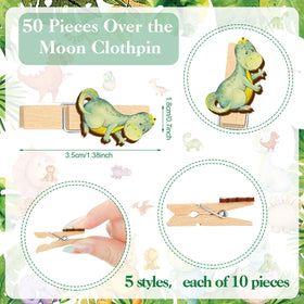 Patelai dinosaur baby shower pencils add a practical interactive touch.