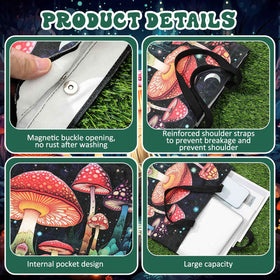 Paterr mushroom giftset bamboo lid and straw highlight eco-friendly drinking.