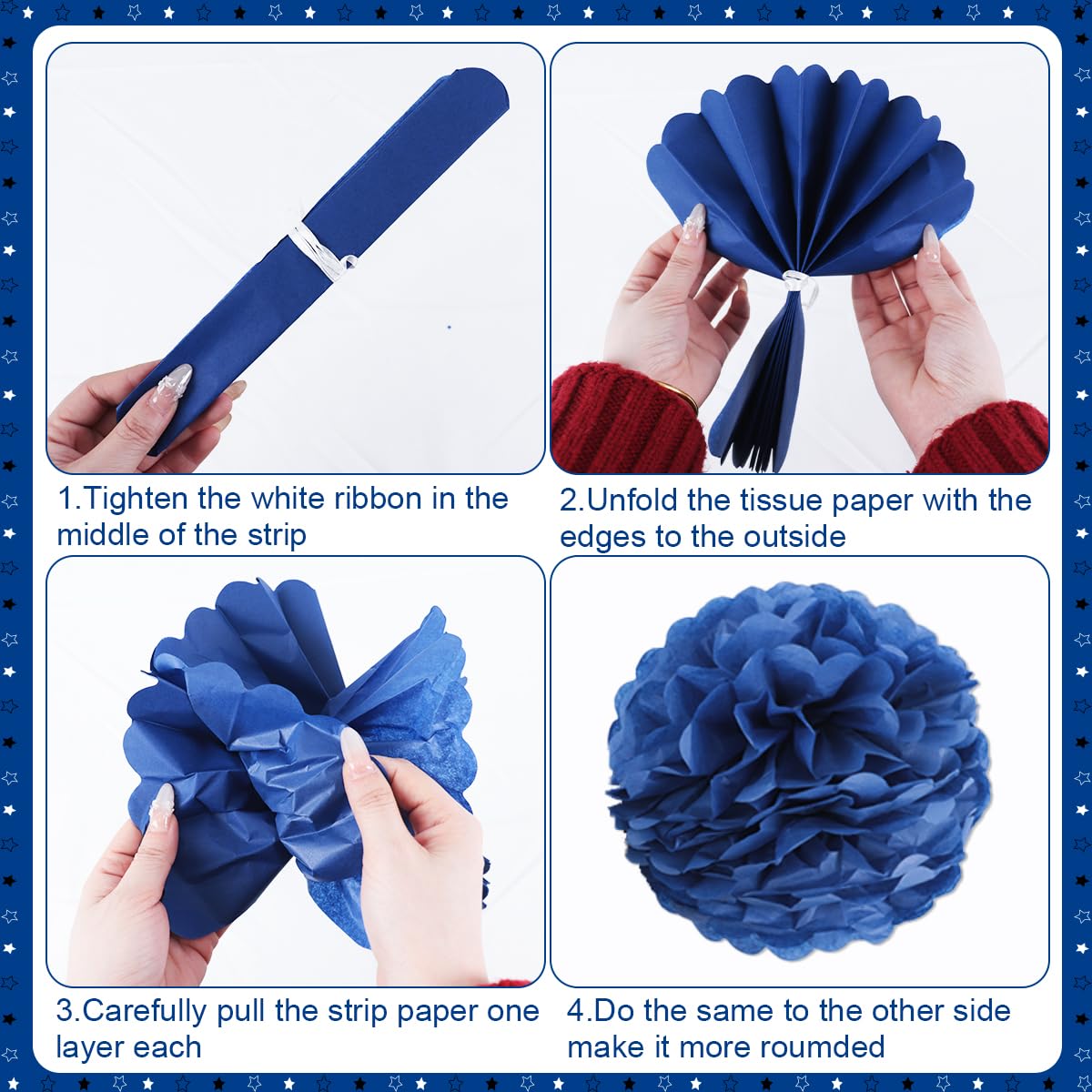 Patiai Graduation 2026 balloons blue and white elevate the celebration atmosphere