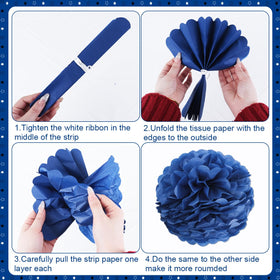 Patiai Graduation 2026 balloons blue and white elevate the celebration atmosphere