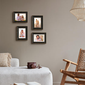 Patouque rustic wood grain finish closeup highlights vintage detail and durable build.
