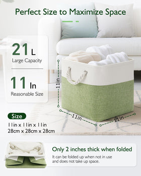 Patvingot cube bin on shelves to reduce clutter and boost accessibility