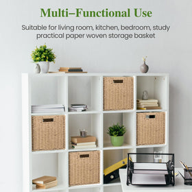 Patvingot rope-handled basket easy to pull from shelves