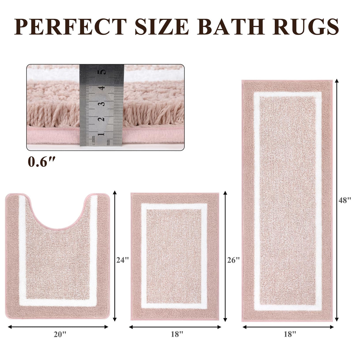 Pauwer absorbent deep-pile mats quickly wick moisture