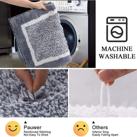 Pauwer 18x26 and 18x48 mats offer size options for bath and entryways.